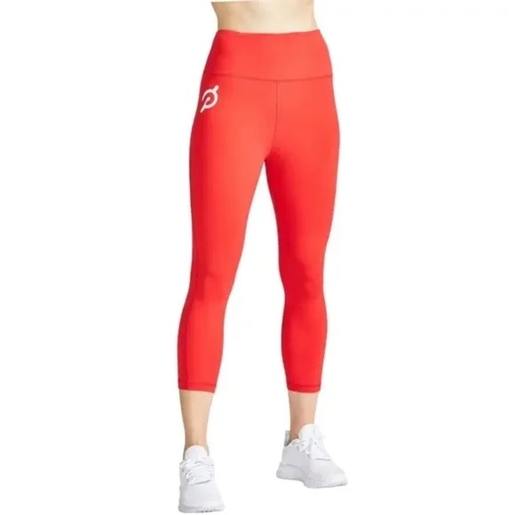 Red Logo 7/8 Leggings - Picture 2 of 7